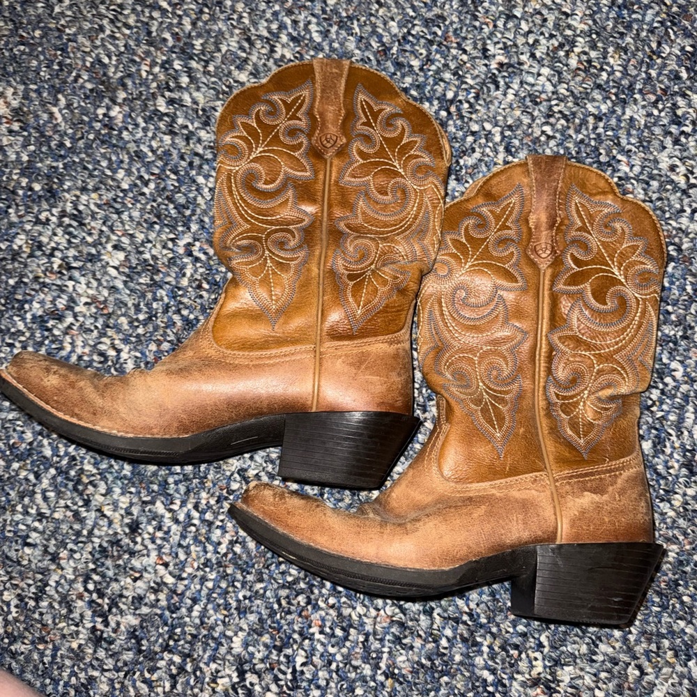 Brown Western Cowboy Boots